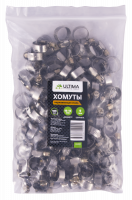 Хомуты нержавеющая сталь Ultima, 10-16 мм, ширина 9 мм, 100 шт/пакет