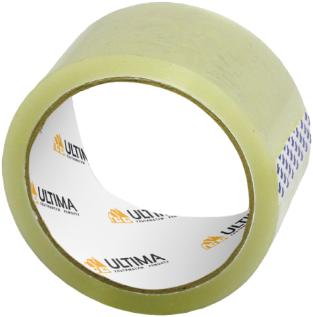 ULTIMA Клейкая упаковочная лента, ширина 50 мм, длина 120 м, Прозрачный