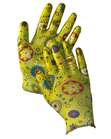 Перчатки BOXER садовые с нитриловым покрытием, BXR240C