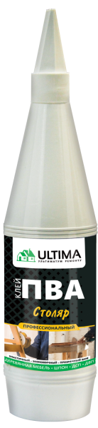 Клей ПВА ULTIMA Столяр  250 мл.